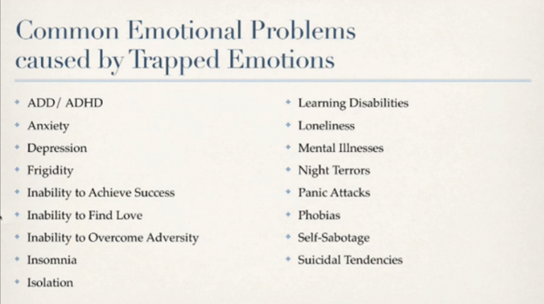 Emotional code alternative healing trauma center